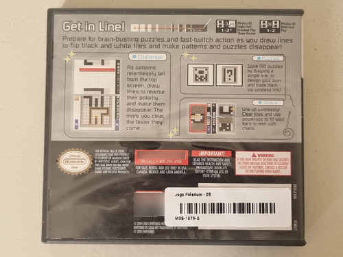 Jogo Polarium - Nintendo Ds (Usado)