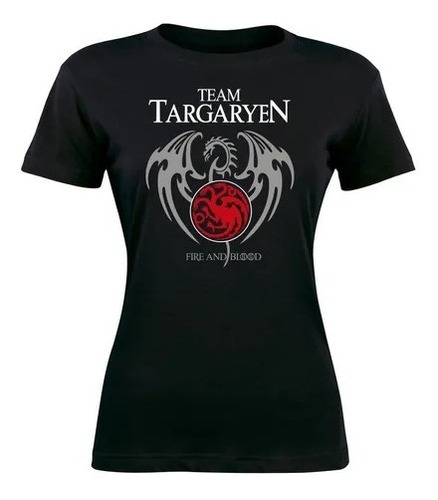 Polera Mujer Game Of Thrones - Targaryen Nn