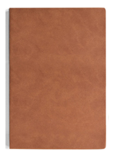 Cuaderno De Piel De Oveja Marrón A5 Con Impresión En Color A