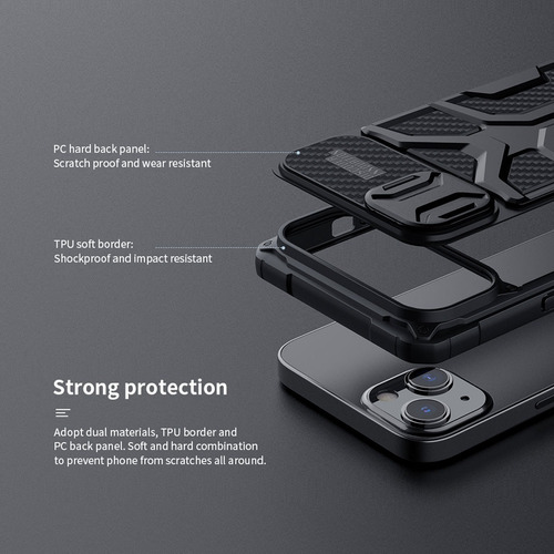 Capa Case Anti-impacto Nillkin Adventurer - iPhone 13 (6.1)