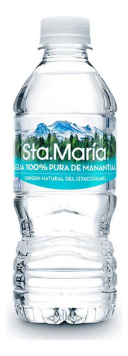 Agua De Manantial Sta María Botella 355ml