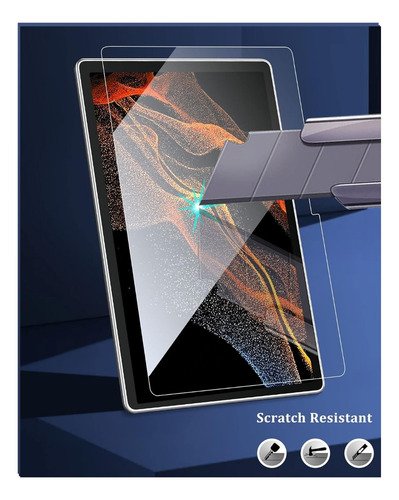 Mica De Vidrio & Lapiz Tactil Samsung Tab S10 Ultra Sm-x920