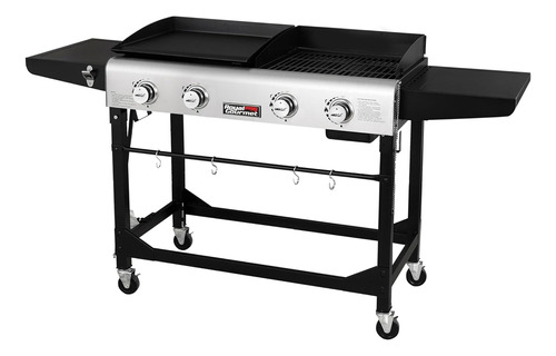 Royal Gourmet Gd401 - Parrilla Y Plancha De Gas Propano