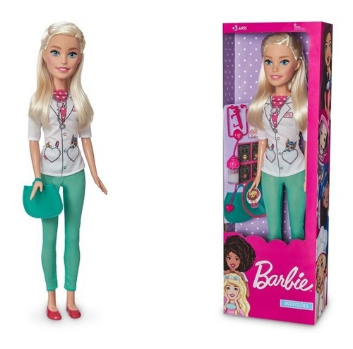 Boneca Barbie Large Doll Grande Profissão