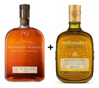 Woodford Reserve + Buchanans Master 750ml Bourbon E Blended