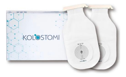 Bolsa Para Colostomia Kolostomi Caja Con 10 Piezas