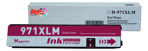 Cartucho De Tinta Hep 971 / X451dn / Pro X551 Magenta
