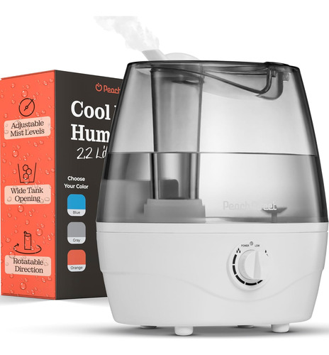 Humidificador De Niebla Fresca  Tanque De Agua De 2.2l,...