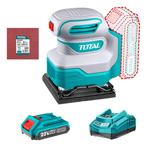Lijadora Orbital De Palma 20v Bat+ Carg Total Tshsli2014
