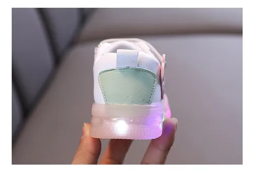 Zapatillas Deportivas Para Bebés Y Niñas Led Light Luminous