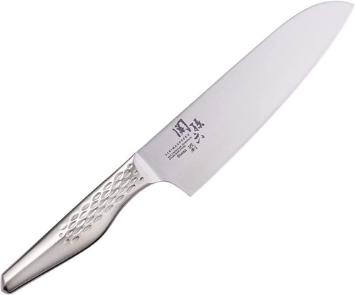 Cuchillo Cocina Japones Santoku 165mm Acero Carbon Mo-vanadi