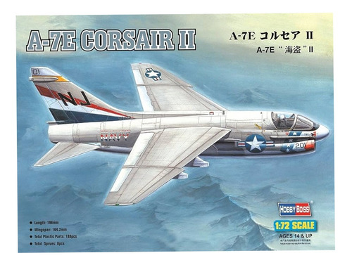 A-7e Corsair Ii - 1/72 - Hobbyboss 87204
