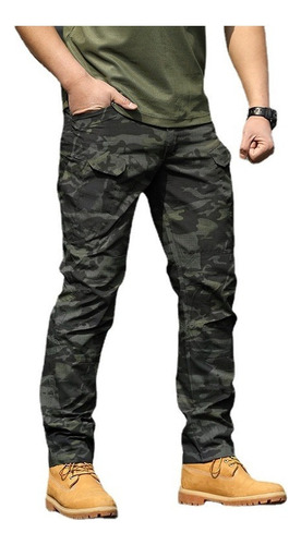 Ix7 Ix7 Pantalones Impermeables De Camuflaje Táctico For