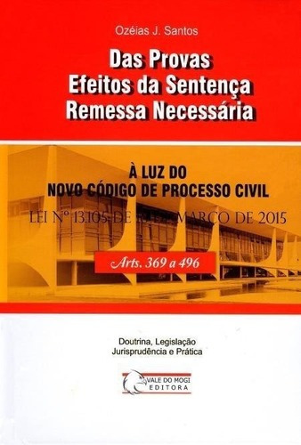 Das Provas Efeitos Da Sentença Remessa Necessária