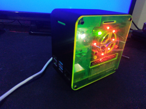 Raspberry Pi4 8gb De Ram Con Carcasa Led (Usado)
