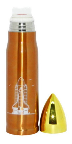 Garrafa Térmica Inox Bala Bullet Munição Projétil Cápsula C Cor Cobre