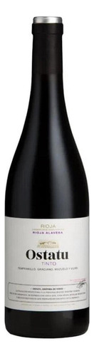 Pack De 12 Vino Tinto Ostatu Tempranillo 750 Ml