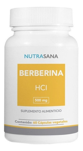 Berberina En Cápsulas 500 Mg
