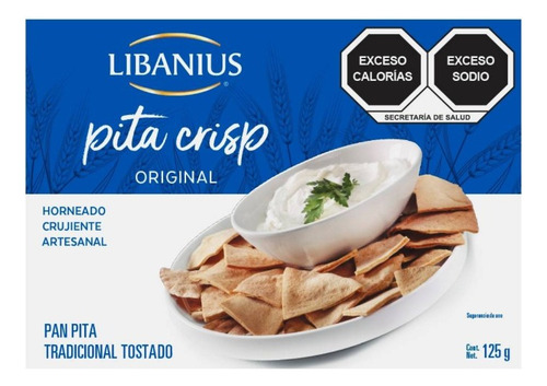 Pita Pita Crisp Libanius Pita Crisp Tostado 125 G