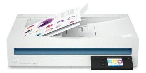 Escáner Hp Scanjet Flow N6600, 800 Páginas /v Color Blanco