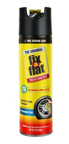 Sellador Llantas Fix A Flat 16 Oz Moto-auto-camioneta 999m