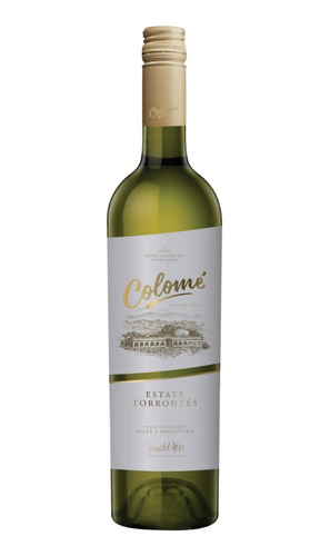 Vino Colome Estate Torrontés Salta Valle Calchaqui 750 Cc