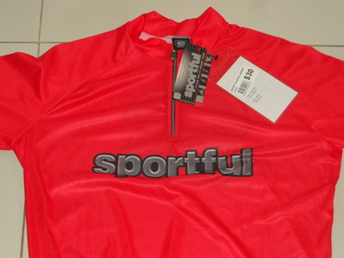 Sportful Logo Jersey L Ciclismo Ruta Mtb Retro Manga Corta