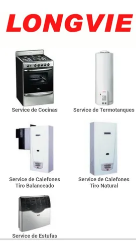 Service/reparacion De Cocinas Calefones Orbis Domec Longvie