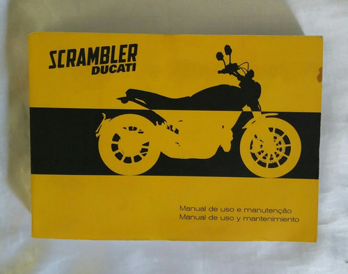 Ducati Scrambler Manual De Uso Y Manutencion Oferta