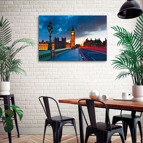 Cuadro Big Ben Londres Canvas Elegante Ciudades 90x60