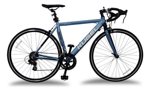 Bicicleta Ruta Rodada 700 14 Velocidades Kugel Ciclo-x Color Azul