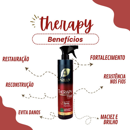 Spray De Tratamento Capilar Reconstrução Queratina 500 Ml