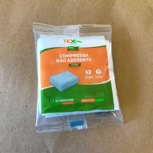 Imagem 4 de 5 de Compressa De Gaze Tnt Caixa C/ 40 Envelopes Estéril