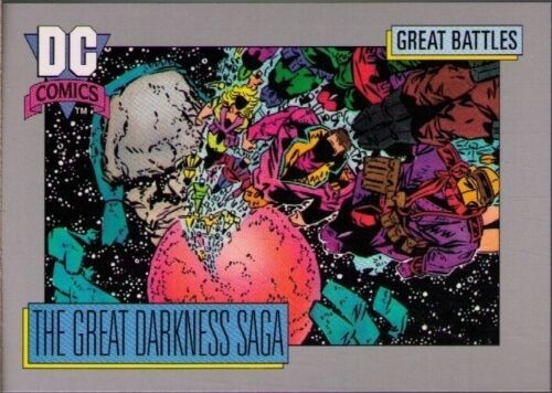 Estampa Tarjeta Dc Comics 1991 The Great Darkness Saga # 161