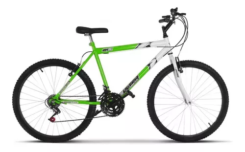 Bicicleta Aro 26 Ultra Bike Bicolor Adulto 18 Marchas