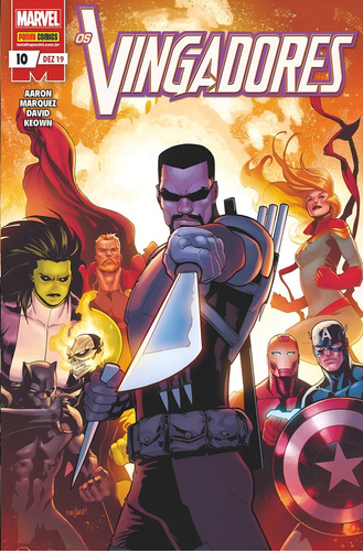 Os Vingadores Vol. 10, de Aaron, Jason. Editorial Panini Brasil LTDA, capa mole em português, 2019
