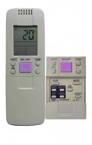 Imagen 1 de 10 de Control Remoto Aire Acondicionado Hisense Bluesky Electrolux