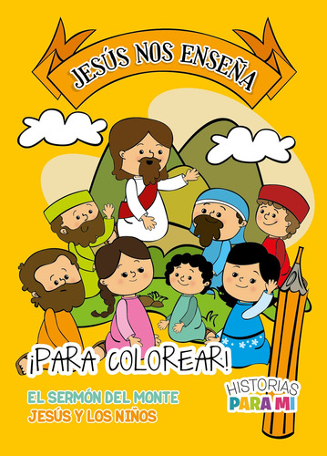 Vida De Jesús (4 Tomos) · Para Colorear · Pack X 4