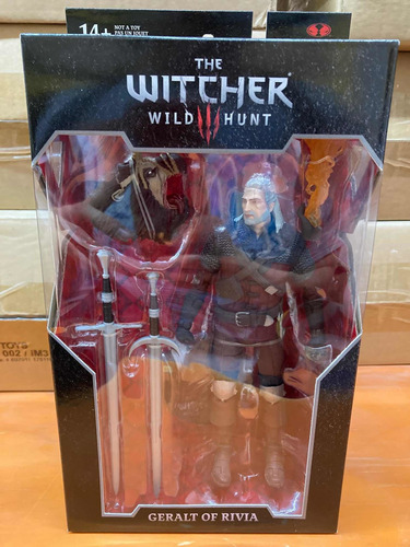 Geralt Of Rivia Wolf Amor Witcher Wild Hunt Mcfarlane Nuevo