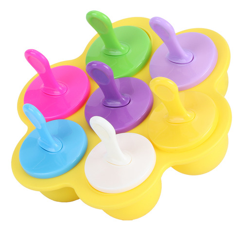 Molde Para Helado, Moldes De Silicona Reutilizables Para El