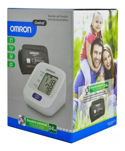 Imagen 3 de 3 de Tensiómetro Digital De Brazo Omron Hem-7121