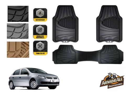 Tapetes Uso Rudo Vw Gol Hb 2009 A 2013 Armor All Original