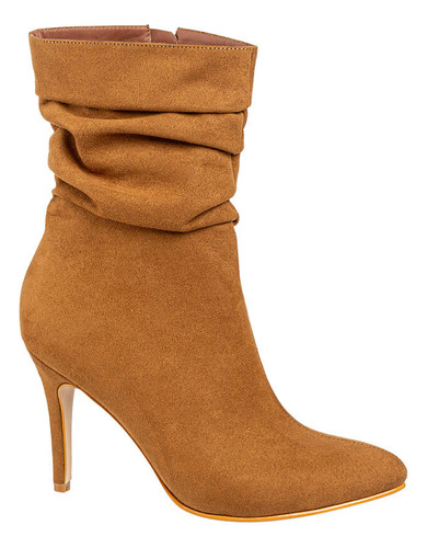 Botines Taco Angie Tan K-13 Camel