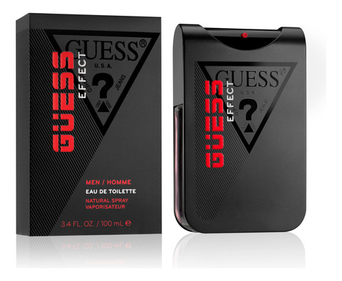 Perfume Guess Guess Effect Edt En Aerosol Para Hombre, 100 M