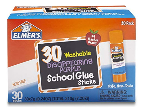 Lapiz Adhesivo Transparente Elmer's Paquete De 30