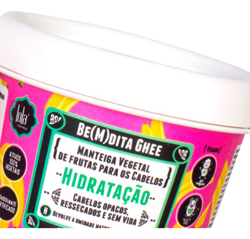 Lola Bemdita Ghee Shampoo Hidratante 250ml + Mascara 100gr