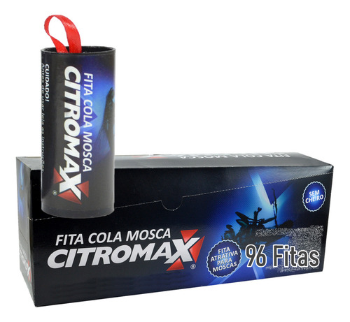 Cola Mosca Mosquito Fita Da Citromax - Caixa C/ 96 Unidades