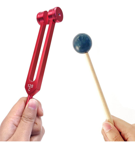 Diapasón De 128 Hz, Diapasones Rojos Ponderados Para Curar 1