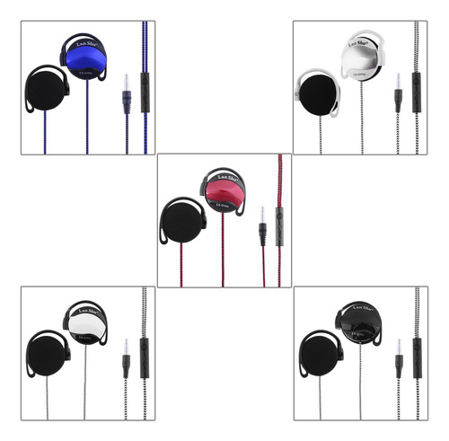 Gancho Para Auriculares Deportivos De 3,5 Mm Con Micrófono P