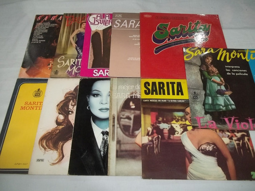 Lp Vinil - Sara Sarita Montiel - 11 Discos